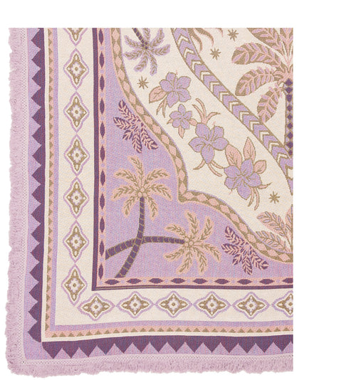 Lilac Throw Rug