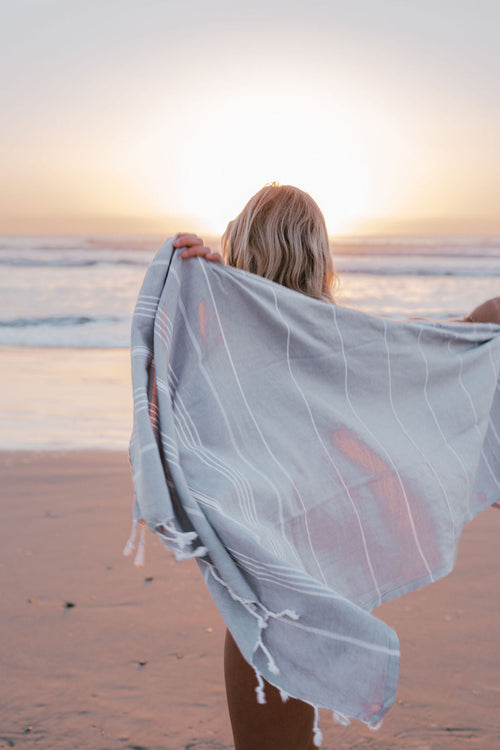 Neutrals x 4 Turkish Towel Bundle