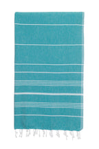 Turkish Towel Co Teal Turkish Towel Originals 100% Cotton