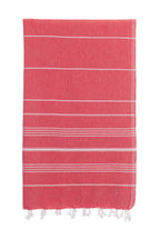 Classic Cherry Red Turkish Towel