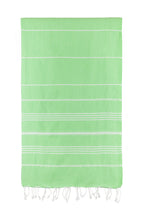 Turkish Towel Co Apple Green Original Towel