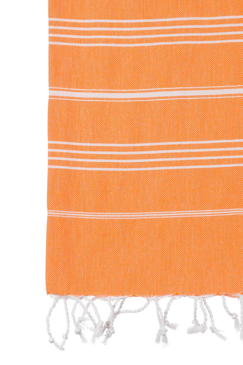 Turkish Towel Co Original Orange Turkish Towel