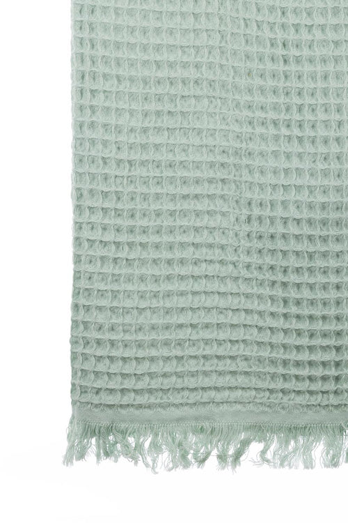 Waffle Mint Turkish Towel