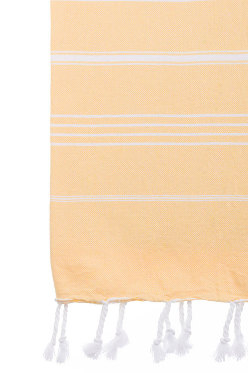 Classic Buttery Yellow Turkish Towel