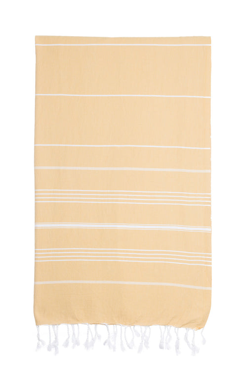 Classic Mustard Turkish Towel