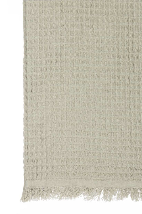 Waffle Olive Turkish Towel