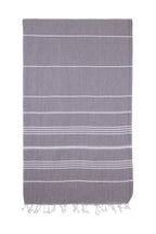 Turkish Towel Co Charcoal 100% Cotton Turkish Towels Buy Online