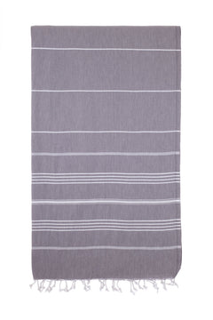 Turkish Towel Co Charcoal 100% Cotton Turkish Towels Buy Online