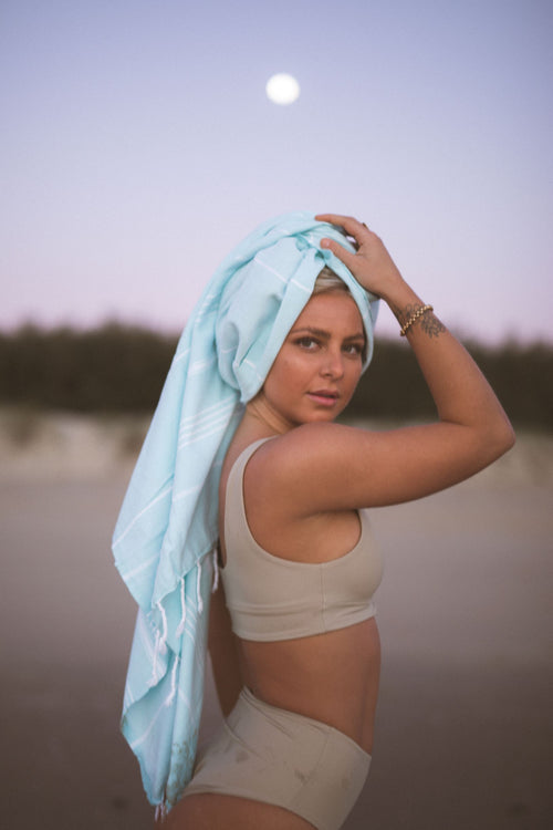 Classic Mint Turkish Towel